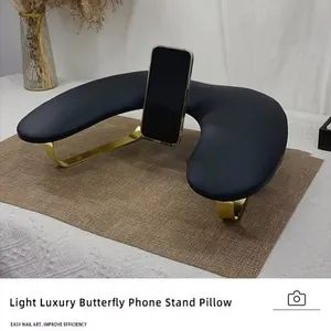 Soporte Profesional para Teléfono y Apoyabrazos Especial para Artistas de Uñas: Reposamanos en Forma de U, Almohada Antideslizante para Uñas - Product Image 4