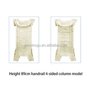 Maqueta de plástico de ladrillo decorativo para suelo de hormigón, barandilla de balcón, columna romana, molde de maceta de plástico personalizado - Product Image 4