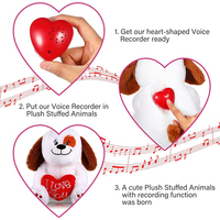 Usine 30s enregistreur vocal pour Animal en peluche voix son battement de coeur enregistreur boîte dispositif d'enregistrement Module sonore pour jouet