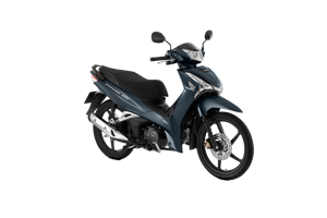 Suspension avant télescopique semi-automatique, moto originale Future 125cc PGM-FI, édition premium, argent noir, injection de carburant - Product Image 2