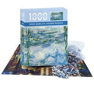 <span class=keywords><strong>Puzzle</strong></span> personnalisé Hexie amusant de 1000 pièces, carton gris 380x260, jouet éducatif en papier, finition mate/brillante, pour les 14 ans et plus, unisexe - Product Image 1