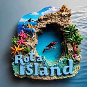 Nam châm tủ lạnh nhựa resin 3D, quà lưu niệm du lịch các nước khác nhau, nam châm nhựa resin 3D đính kim cương - Product Image 1