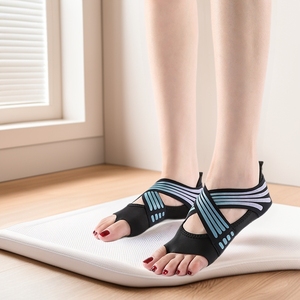 Nuevas Zapatillas de Yoga para Mujer, Materiales <span class=keywords><strong>Lyca</strong></span> y Compuestos, Transpirables, Suelas Suaves Antideslizantes para Danza y Movimiento, Diseño de Cinco Dedos, Para Todas las Estaciones - Product Image 3