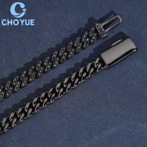 Cheap Design 6mm Small Size 925 Sterling Silver Moissanite Cuban Link <b>Chain</b> Bracelet <b>Iced</b> <b>Out</b> Hiphop Style Everyday Wear Jewelry - Product Image 5