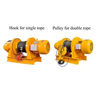 Treuil électrique portable à câble à chaîne pour la construction, 1t, 2t, 3t, 5t, 10 tonnes, 380 Volts, 3 phases