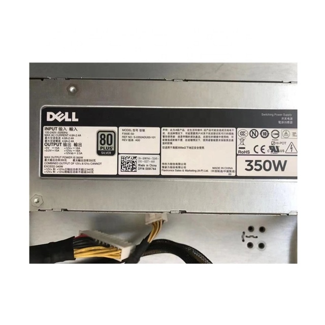 High-Performance Dell 350W Power Supply for T320 Server Enterprise-Grade Power Supply