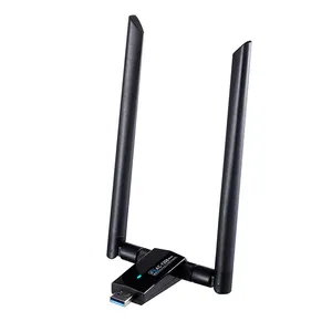 Adaptateur WiFi double bande 1200Mbps <span class=keywords><strong>Realtek</strong></span> <span class=keywords><strong>RTL8812AU</strong></span> Dongle USB Stick Antenne pour MAC Laptop Desktop Wireless Network - Product Image 1