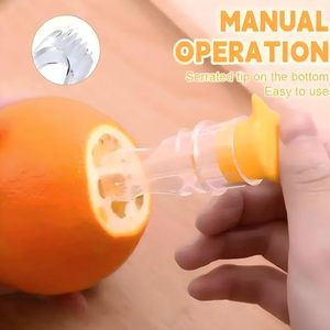 Presse-agrumes manuel portable en plastique pour citron, <span class=keywords><strong>orange</strong></span>, et <span class=keywords><strong>jus</strong></span> de fruits, avec filtre, vente en gros - Product Image 5