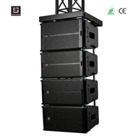 Lasesound LA-2 Enceinte Line Array Professionnelle Simple 12 Pouces 400W RMS 132dB SPL Max Système Audio Scène Certifié CE RoHS