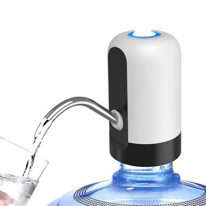 USB <b>Battery</b> Electric Hot Plastic Portable <b>Pump</b> Stand RV Car Outdoor Household & Hotel One-button Operation Water Dispenser - Product Image 1