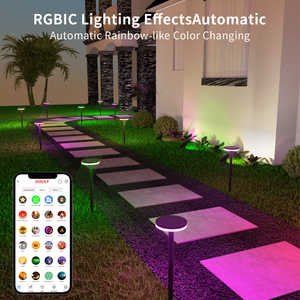 Gouly Chất lượng cao hơn cảnh quan bãi cỏ ánh sáng điện áp thấp lumen cao IP65 IP67 không thấm nước 12 wát LED Lawn bollard đèn - Product Image 2