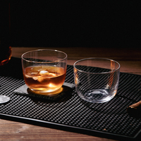Ultradunne Japanse stijl Lowball Tumbler glazen voor whisky & sake