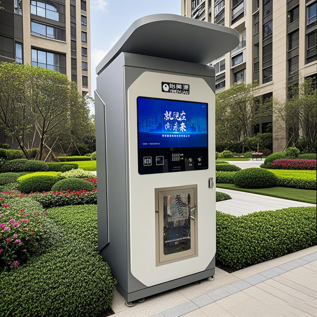 Commercial-Grade Outdoor Automatic Water Dispenser Large Community Direct-Drinking Station Credit Card Payment Vending Machines