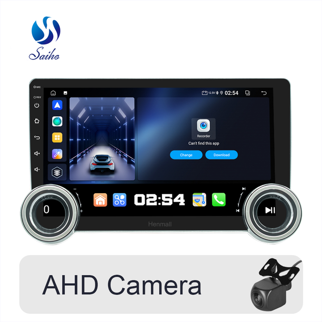 Android Car Stereo Diamond 2K 10/11.5 Inch Carplay Dash Radio Player GPS Two Knobs Full Touch Multi-media Car Audio System