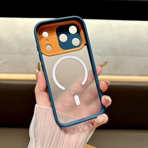 Ốp điện thoại <span class=keywords><strong>TPU</strong></span> <span class=keywords><strong>PC</strong></span> bảo vệ camera, hỗ trợ sạc không dây từ tính, chống sốc cho <span class=keywords><strong>iPhone</strong></span> 17 Pro Max, 17 Air, 16 Pro, 15 Plus, 14 (bán buôn) - Product Image 6