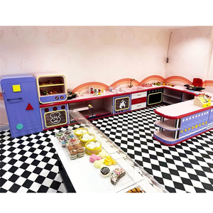 Negozio Giocattolo in Legno per Bambini, Area Giochi Interna Personalizzata per Supermercato, Attrezzatura per Giochi <span class=keywords><strong>di</strong></span> Ruolo <span class=keywords><strong>di</strong></span> Zhongyiamusement - Product Image 4