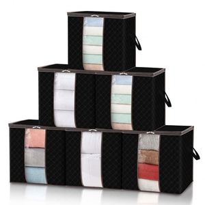 Organizador de Ropa Plegable con Ventana Transparente, Caja Organizadora para Guardar Ropa - Product Image 6