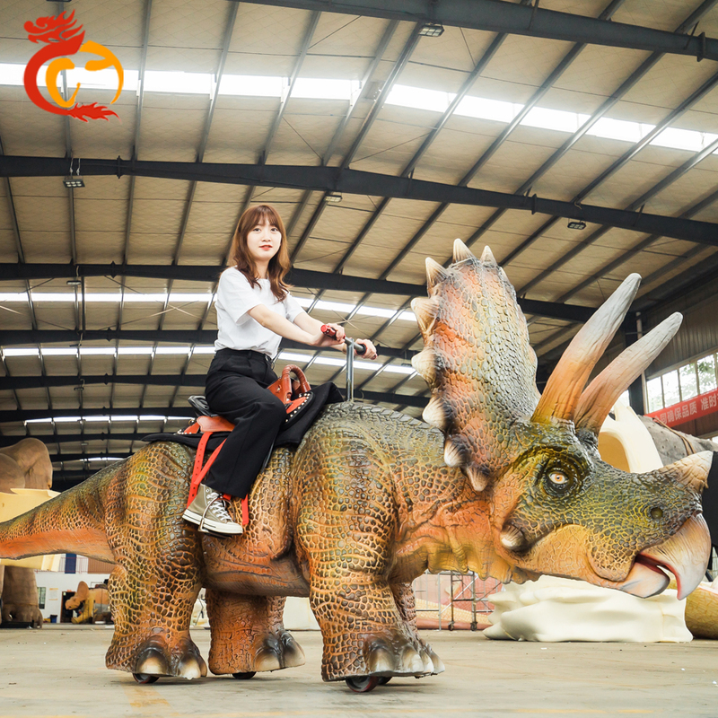 Amusement Equipment Electric Walking Dinosaur Ride