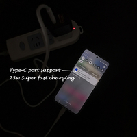 Coloré 2 ports charge super rapide Tipo C Adaptador QC3.0 PD 45w GaN USB Type C chargeurs muraux