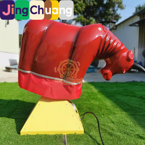 Équipement d'attraction pour enfants : Machine de corrida espagnole ludique pour marché nocturne en plein air, idéale pour les parcs régionaux et les places publiques - Product Image 1