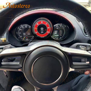 Porsche Macan 2015-2019 için araba LCD dijital küme sanal kokpit multimedya oynatıcı kilometre sayacı pano hız ölçer ekran LCD - Product Image 6