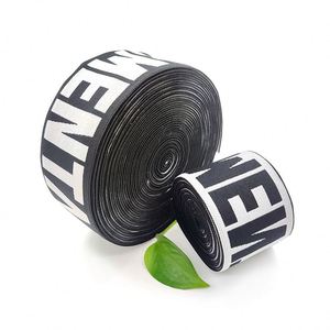 Sangle en nylon jacquard personnalisable avec logo, largeur et épaisseur ajustables, pour couture décorative et ceinture de pantalon - Product Image 2