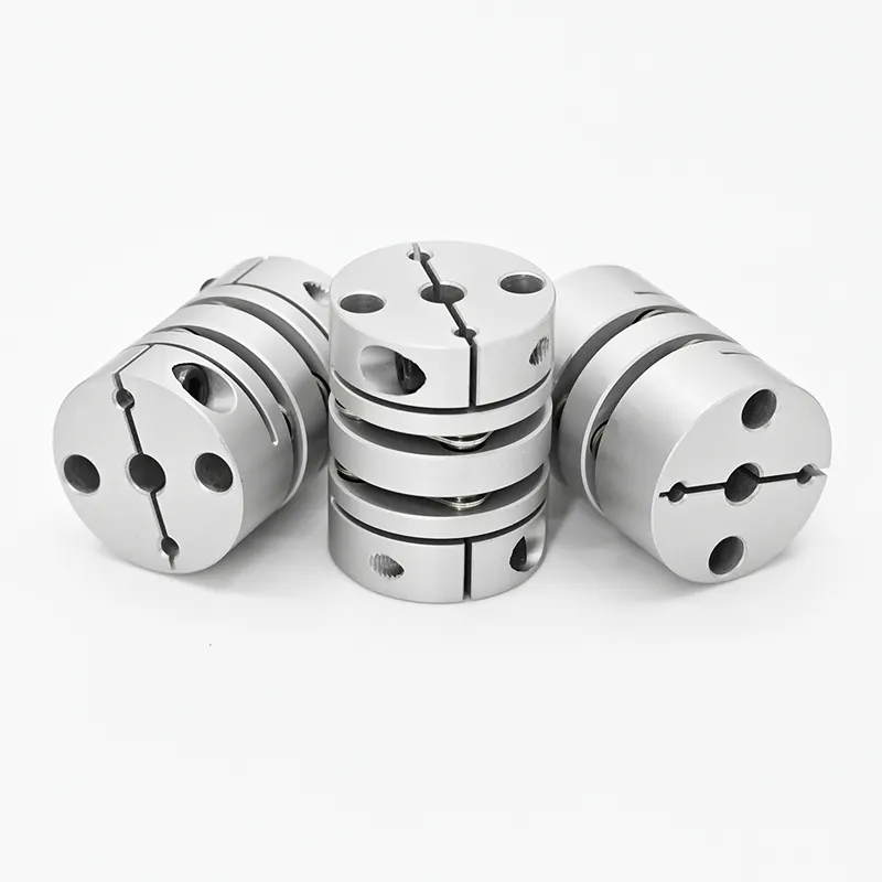 Hot selling aluminum engine shaft sleeve coupling Short double diaphragm coupling for air compressor