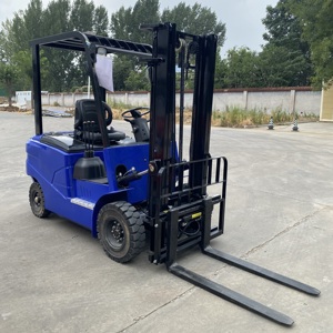 Nueva carretilla elevadora eléctrica con certificación CE/ISO, carretilla elevadora de palés, carretilla elevadora apiladora eléctrica para industrias minoristas - Product Image 1