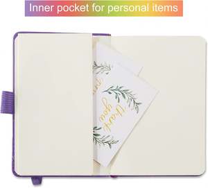 Customizable Portable A6 Notebook Suitable for Both Adults and Students Multiple Colors Styles Available with Bookmark Loop - Product Image 4