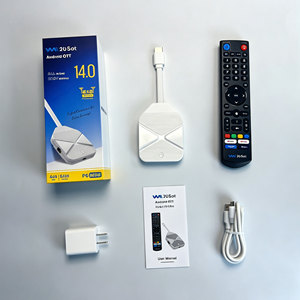 We2usat P6 <b>Mini</b> Android <b>TV</b> Stick Factory Wholesale Android 14 Amlogic S905Y4 Quad Core Wifi6 BT5.0 Alternative To Vseebox Elite - Product Image 1