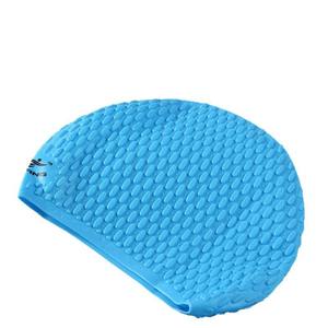 Silicone Swim Cap Teardrop Shape For Adults <b>Long</b> Hair Waterproof Non <b>Slip</b> Ear Protection - Product Image 2