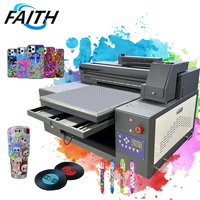Impresora UV Plana Faith con Cabezal de Impresión EPSON Automático, Máquina de Impresión UV para Carcasas de Teléfono y Acrílico