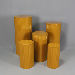 Đám cưới sắt sóng hình trụ món tráng miệng bảng - Product Image 1