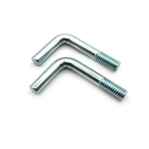 เหล็กกล้าคาร์บอน ASME B 18.31.5 คุณภาพสูง แข็งแรง ทนทาน ชุบสังกะสี 5/<span class=keywords><strong>8</strong></span> นิ้ว  ตะขอเกี่ยวรูปตัว J สำหรับยึดฐานราก - Product Image 1