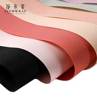 Papier d'emballage coréen à fleurs double face 20 feuilles/sac imperméable pour bouquets recyclable vierge non revêtue de cire pour chaussettes