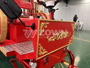 Transport de chevaux de mariage touristique royal 4 roues 4-6 personnes citrouille LRD lumières - Product Image 5