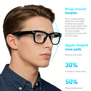 Gafas Inteligentes de Lujo para Hombre 2026 con IA, Llamadas Bluetooth, Traducción en Tiempo Real, Audio Hi-Fi, Disponibles al por Mayor - Product Image 4