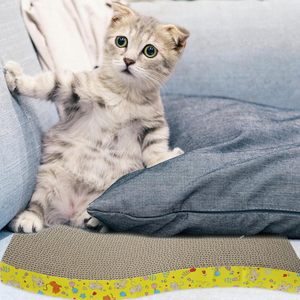 ที่ลับเล็บแมวแบบกระดาษลูกฟูกขายส่ง พร้อมของเล่นแมวแบบอินเทอร์แอคทีฟ - Product Image 5