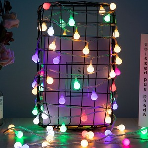 Guirlande lumineuse LED en forme d'étoile pour décoration de salle de mariage, lumières de Noël d'extérieur, boîte à piles LED - Product Image 2