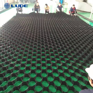Sỏi ổn định nhựa HDPE geocell Dirt Locker lát đổ geocells cho vườn với bề mặt kết cấu di động - Product Image 5