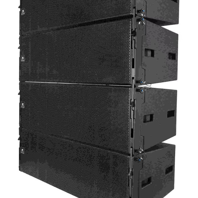 Factory Passive 2x12" 3-Way NEO Line Array 1200W AES 2400W Peak 102dB 56Hz-20kHz Pro Audio Stage Theater