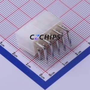 C4255WR-2X05P Wire-to-Board Pin Header Bent Lead Through Hole,P=4.2mm Connector 2x5P 4.2mm Right Angle Insert 10P - Product Image 2