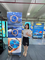 Affichage numérique portable sur pied pour extérieur HD, Wifi 4G, USB, affichage vidéo publicitaire, écran LED pour magasin