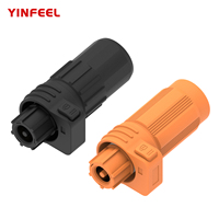 Connecteur de stockage d'énergie 250A/300A/350A DC traversant mur et panneau, borne de connexion rapide IP67 pour armoires de batteries à énergie nouvelle