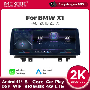 MEKEDE 2K 2400*900 Auto-Play Android Auto telecamera di Backup GPS autoradio 4G LTE Android 14 Snapdragon 685 per <span class=keywords><strong>BMW</strong></span> <span class=keywords><strong>X1</strong></span> <span class=keywords><strong>F48</strong></span> 2016-2017 - Product Image 4