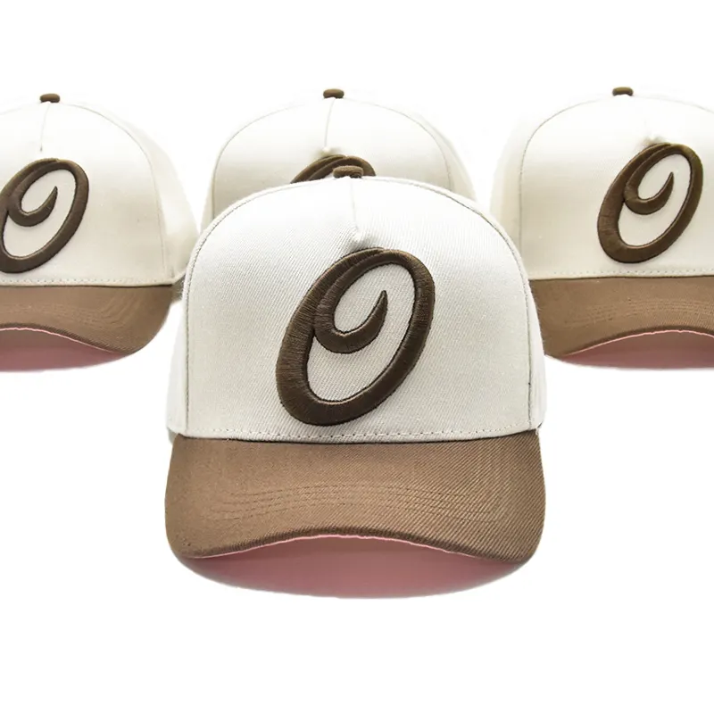 調節可能なカラーブロック刺Embroideryロゴカスタムメイド5パネルメンズ野球帽帽子卸売