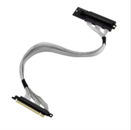 Pcie 4.0 X16 <span class=keywords><strong>Card</strong></span> đồ họa mở rộng cáp Riser <span class=keywords><strong>PCI</strong></span> Express 16X GPU <span class=keywords><strong>Adapter</strong></span> 1U 2U máy chủ bên ngoài bên trái phải phụ kiện máy tính - Product Image 2