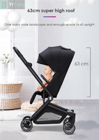Siège auto et poussettes de voyage pour bébé Poussette pliable de luxe 3 en 1 avec siège auto