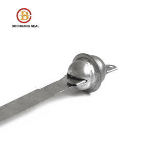 Sceaux métalliques pour camions BCS103, autobloquants, longueur fixe, sangles métalliques - Product Image 5