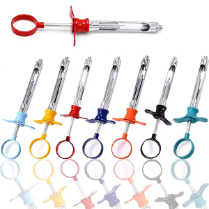 Kit de Suture Manuel en Acier Inoxydable, Seringue Dentaire 1,8 ml, Ensemble de 7 Instruments Couleurs Assorties - Product Image 1